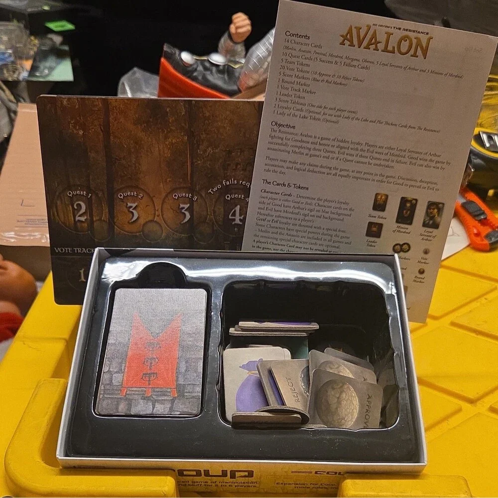 The Resistance: Avalon Game by Don Eskridge Indie Boards & Cards - Read